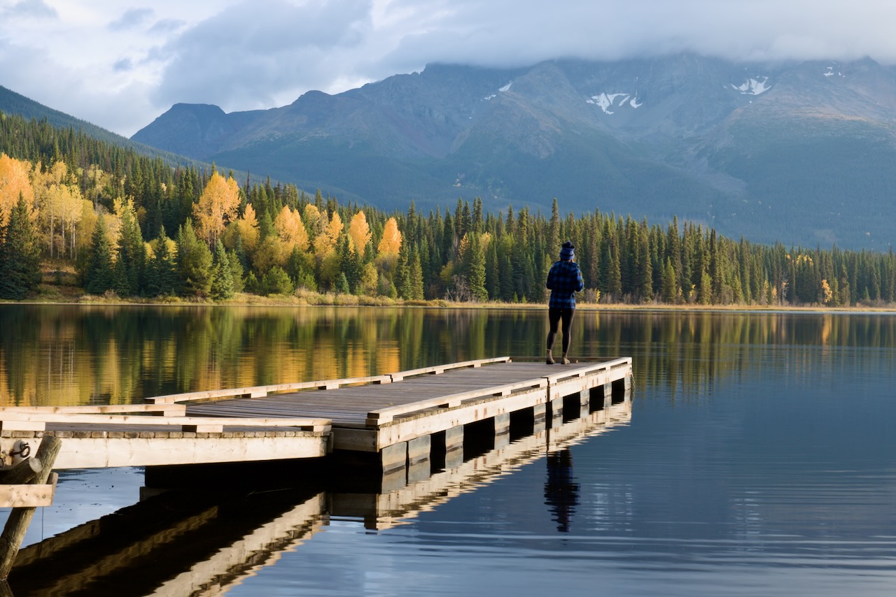 Christy at Dennis Lake
